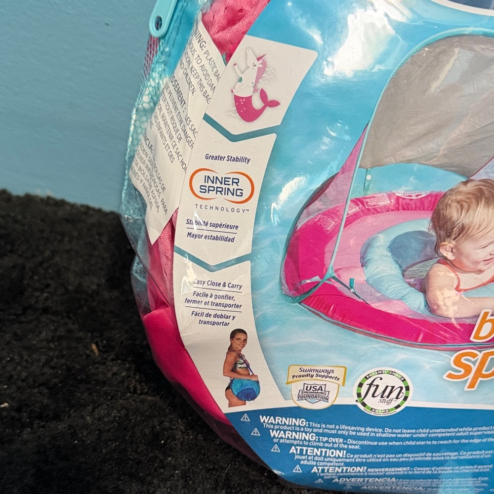 Baby SpringFloat Sun Canopy - Pink - Picture 3 of 4